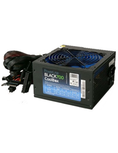 FUENTE  700W/22A COOLBOX 12CM   BLACK 700 PN: FALCOO700PWB EAN: 8436556141966   