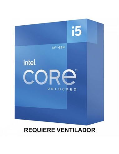 CPU INTEL S-1700 CORE I5-12600 K 3.7GHZ BOX SIN VENTILADOR PN: BX8071512600K EAN: 5032037234108   