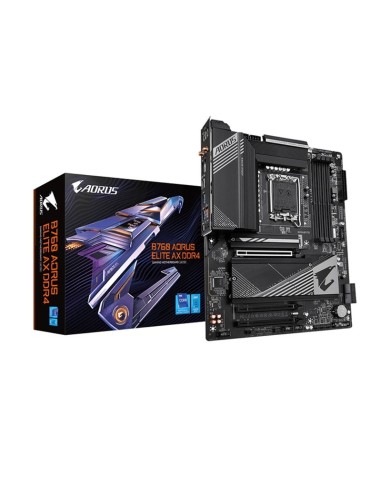 PB S-1700 B760 GIGABYTE B760   AORUS ELITE AX DDR4 ATX PN: B760 A ELITE AX EAN: 4719331851224   