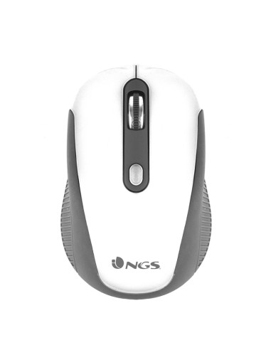 RATON WIRELESS NGS HAZE WHITE  1600DPI BLANCO/NEGRO PN: HAZEWHITE EAN: 8435430605358   