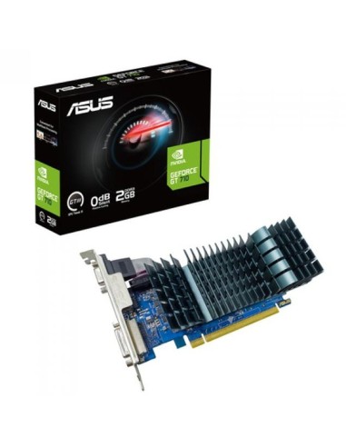 VGA GT710    2GB GDDR3 ASUS    SILENT LOW PROFILE PN: 90YV0I70-M0NA00 EAN: 4711081869696   