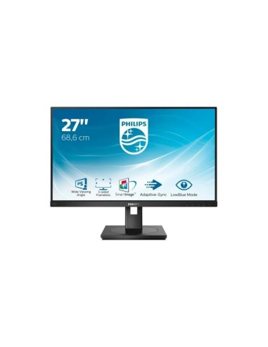 MONITOR   27" PHILIPS LED 272S 1 IPS NEGRO PN: 272S1AE EAN: 8712581767273   