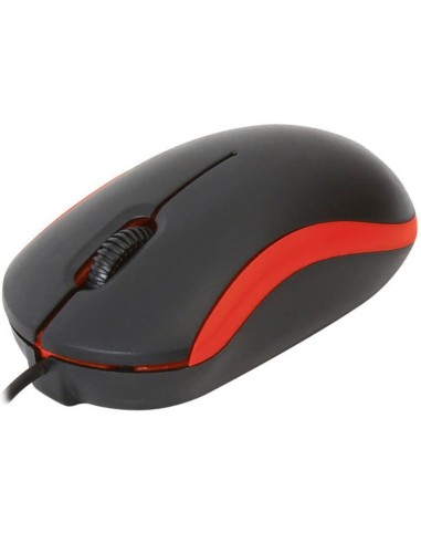 RATON USB OMEGA 1000 DPI ROJO/ NEGRO OM07VR PN: OM07VR EAN: 5907595431859   