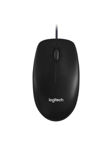 RATON USB LOGITECH M100 NEGRO PN: 910-006652 EAN: 5099206104242   