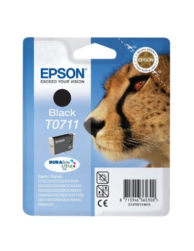 CARTUCHO EPSON T071140 NEGRO PN: C13T07114012 EAN: 8715946622989   