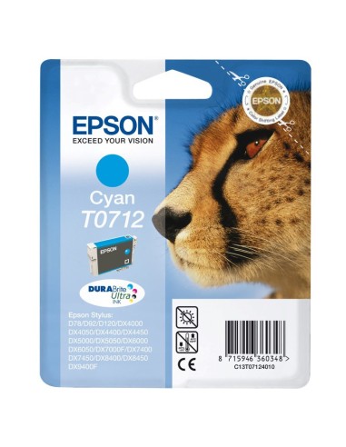 CARTUCHO EPSON T071240 CYAN PN: C13T07124011 EAN: 8715946624501   