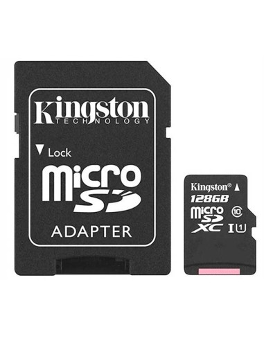 MEMORIA DG 128GB KINGSTON MSD/ SD CLASE 10 PN: SDCS2/128GB EAN: 740617298703    