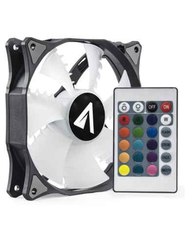 VENTILADOR 12CM GAMING RGB SLE D CON MANDO A DISTANCIA PN: 831101 EAN: 6940533542414   