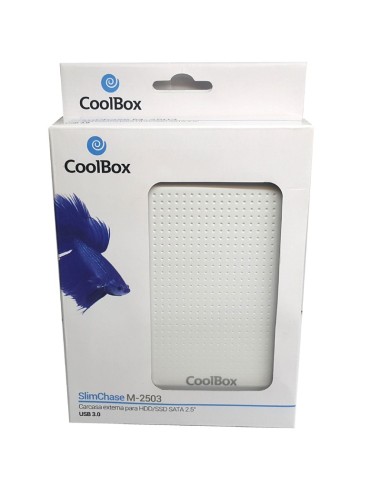 CAJA 2.5" USB 3.0 COOLBOX BLAN CA M-2503 PN: COO-SCA2503-W EAN: 8436556145360   