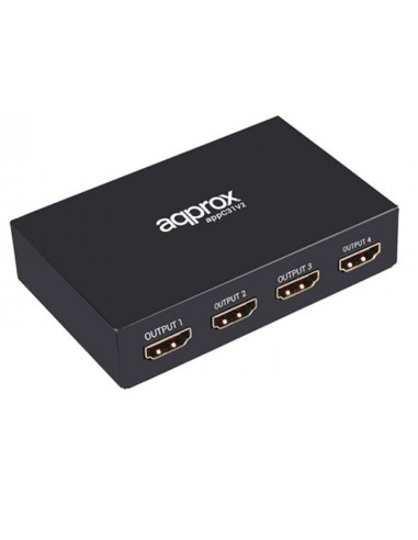 SPLITTER 4 PTOS HDMI 4K APPROX PN: APPC31V2 EAN: 8435099524076   