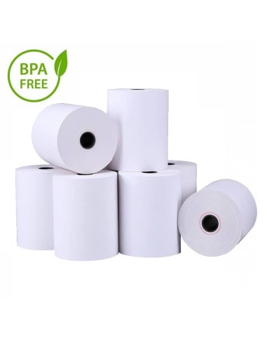 PAPEL TERMICO CAJA 240 ROLLOS  57X40X12 SIN BISFENOL A PN: 1471 EAN: 1000000002694   