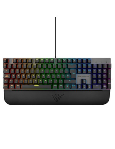 TECLADO USB MK1 ELITE GAMING   18 MODOS ILUMINACION , 1.5M PN: PHMK1-ELITE EAN: 8436583235881   