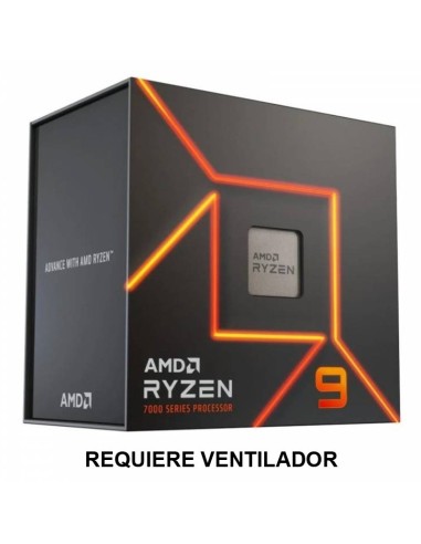 CPU AMD S-AM5 RYZEN 9 7900X    4.7 GHZ BOX SIN VENTILADOR PN: 100-100000589WOF EAN: 730143314558    