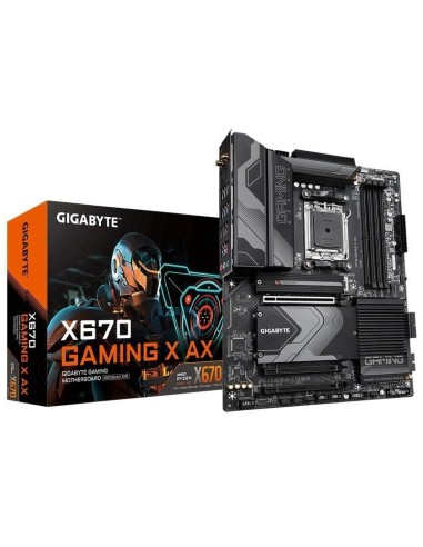 PB S-AM5  X670 GIGABYTE X670   GAMING X AX ATX PN: X670 GAMING X AX EAN: 4719331848965   