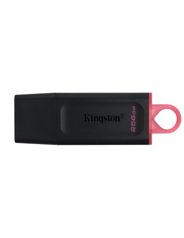 MEMORIA USB 3.2 256GB KINGSTON DATATRAVELER EXODIA NEGRO PN: DTX/256GB EAN: 740617310023    