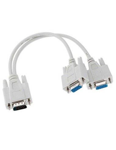 DUPLICADOR VGA/M 0.20M A 2X    VGA/H PN: DUPLICA VGA A 2X EAN: 1000000002911   