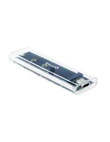 CAJA M.2 NVME USB 3.1 TOOQ     TQE-2220 TRANSPARENTE PN: TQE-2200 EAN: 8433281013209   