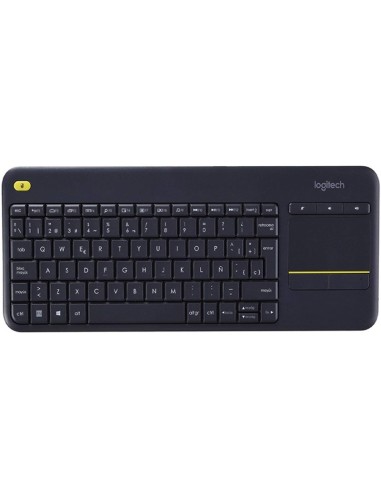 TECLADO CORDL. LOGITECH K400+  PLUS NEGRO PN: 920-007137 EAN: 5099206059351   