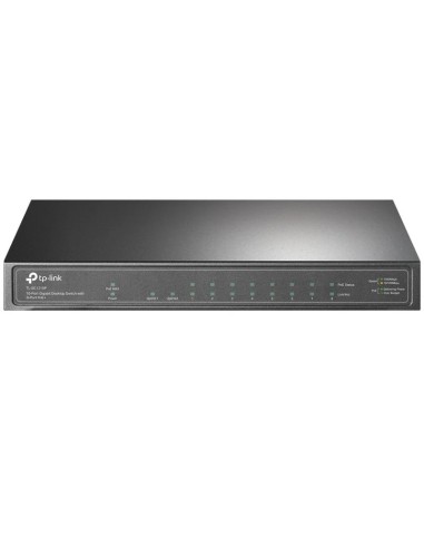 SWITCH GIGA  8PTOS TP-LINK POE + TL-SG1210P PN: TL-SG1210P EAN: 6935364052980   