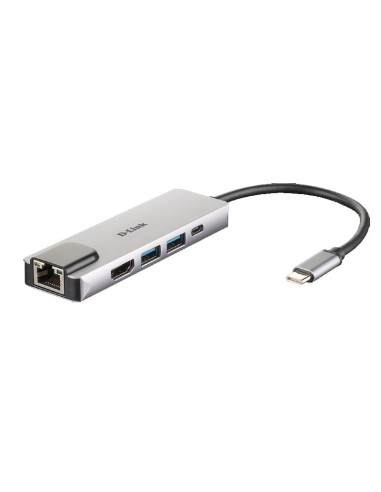 MINI DOCK USB TYPE C D-LINK    USB 3.0, LAN, HDMI, TYPE C PN: DUB-M520 EAN: 790069447884    