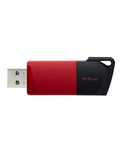 MEMORIA USB 3.2 128GB KINGSTON DATATRAVELER EXODIA ROJO PN: DTXM/128GB EAN: 740617326376    