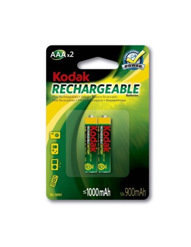 PILAS AAA  2 UNDS KODAK RECARG ABLES PN: KOD95402 EAN: 887930954029    