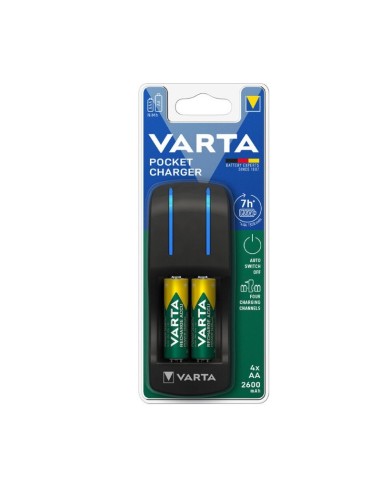 CARGADOR POCKET VARTA          AA/AAA PN: VAR85054 EAN: 4008496850549   