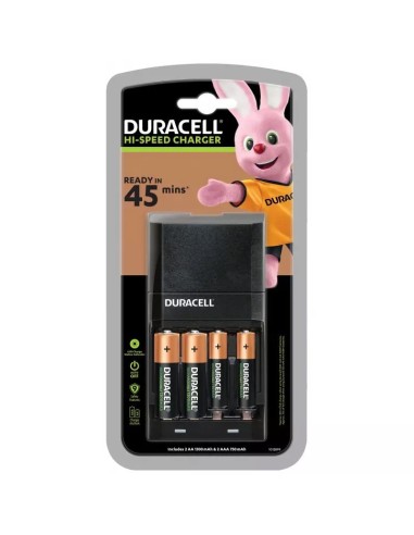 CARGADOR PILAS DURACELL RAPIDO AA/AAA PN: DUR03652 EAN: 5000394036529   