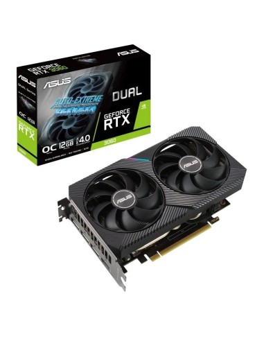 VGA RTX3060   12GB GDDR6  ASUS DUAL OC AUTO EXTREME PN: 90YV0GB2-M0NA10 EAN: 4711081309925   