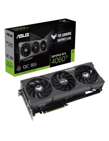 VGA RTX4060TI  8GB GDDR6  ASUS TUF GAMING PN: 90YV0J50-M0NA00 EAN: 4711387183120   