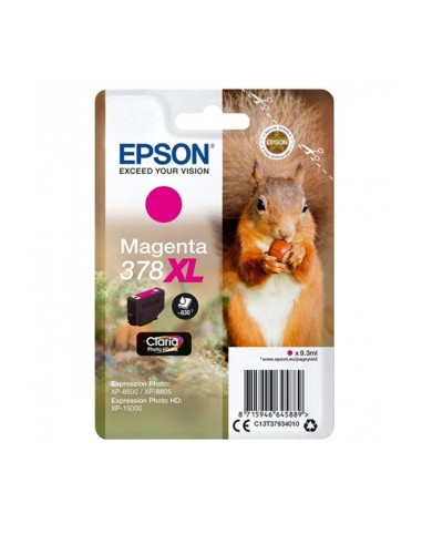 CARTUCHO EPSON 378 XL MAGENTA PN: C13T37934010 EAN: 8715946645889   