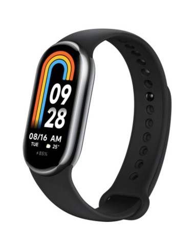 PULSERA XIAOMI MI SMART BAND 8 NEGRO WATER RESISTANT PN: BHR7165GL EAN: 6941812722916   