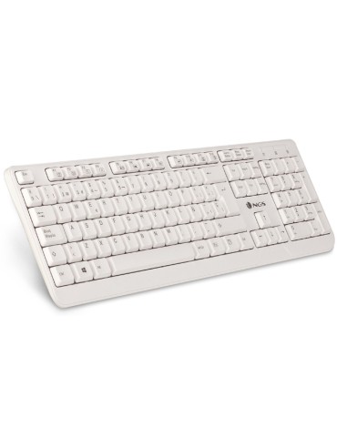 TECLADO USB NGS MM SPIKE BLANC O PN: SPIKE EAN: 8435430612219   