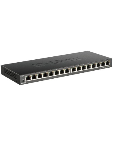 SWITCH GIGA 16PTOS DLINK DGS-1 016S BAJO PERFIL NO GESTION PN: DGS-1016S EAN: 790069455261    