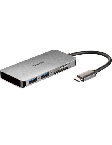 MINI DOCK  2X USB 3.0/SD/MSD/  HDMI/USB-C DLINK DUB-M610 PN: DUB-M610 EAN: 790069450464    