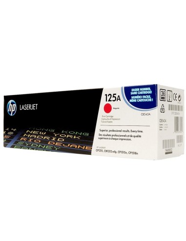 TONER HP CB543A MAGENTA PN: CB543A EAN: 808736839204    