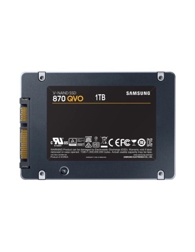 DISCO SSD   1TB SAMSUNG        SATA3 870 QVO PN: MZ-77Q1T0BW EAN: 8806090396038   