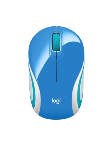 RATON WIRELESS LOGITECH M187   AZUL BLANCO PN: 910-002733 EAN: 5099206032200   