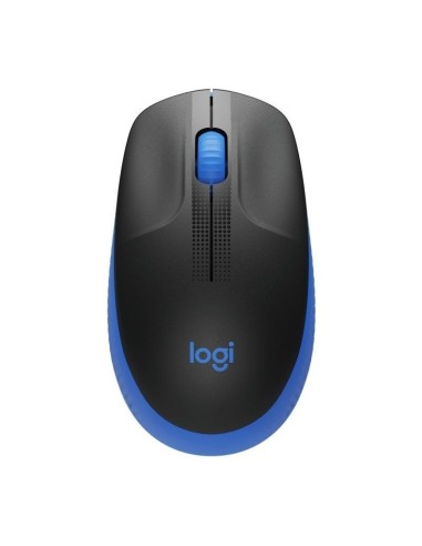 RATON WIRELESS LOGITECH M190   NEGRO Y AZUL PN: 910-005907 EAN: 5099206091849   