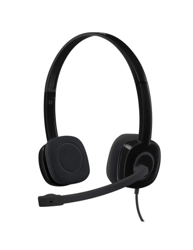 AURI + MIC 3.5MM 1.8M LOGITECH H151 NEGRO PN: 981-000589 EAN: 5099206057333   