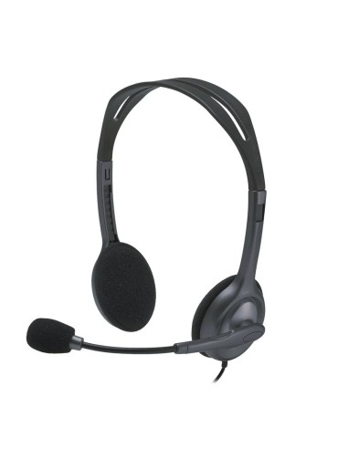 AURI + MIC 3.5MM 1.8M LOGITECH H111 NEGRO PN: 981-000593 EAN: 5099206057340   