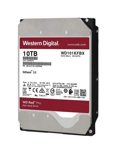 DISCO 3.5"  10TB WD RED        SATA3 PN: WD102KFBX EAN: 0718037866796   