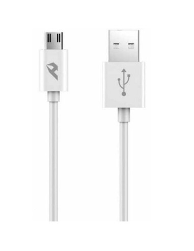 CABLE USB 2.0  TIPO A-MICRO US B 1M BLANCO PN: YCB-01-M/W EAN: 8433772199580   