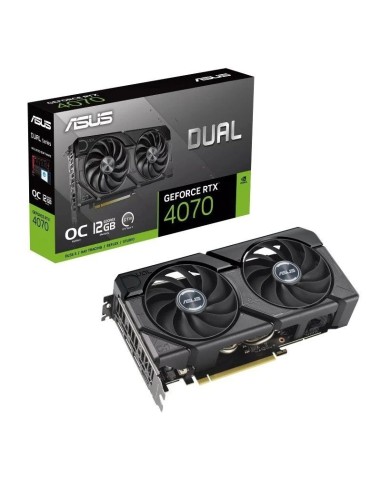 VGA RTX4070   12GB GDDR6X ASUS DUAL OC EDITION PN: 90YV0J15-M0NA00 EAN: 4711387432006   