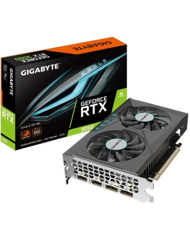 VGA RTX3050    6GB GDDR6  NVID IA GIGABYTE EAGLE OC EDITION PN: GV-N3050EAGLE OC EAN: 4719331354237   