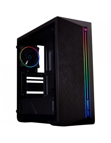 CAJA GAMING GDC200 RGB NEGRA   LATERAL CRISTAL TEMPLADO PN: COO-DGC-A200-0 EAN: 8436556146930   