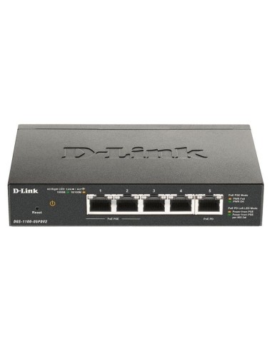 SWITCH GIGA  5PTOS DLINK       DGS-1100-05PDV2 POE PN: DGS-1100-05PDV2 EAN: 790069453298    