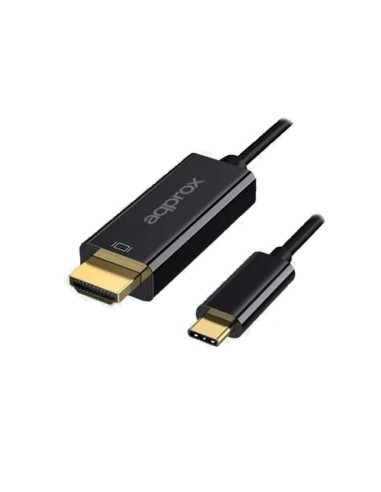 CABLE USB TYPE-C A HDMI 4K 60H Z NEGRO PN: APPC52 EAN: 8435099531548   