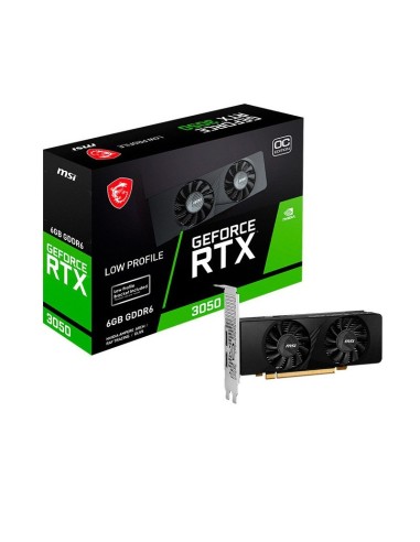 VGA RTX3050    6GB GDDR6  MSI  OC EDITION LOW PROFILE PN: 912-V812-025 EAN: 4711377176828   