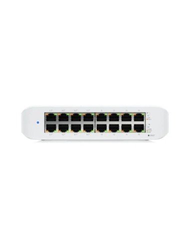 SWITCH GIGA 16PTOS UBIQUITI    USW-LITE-16-POE PN: USW-LITE-16-POE EAN: 810010071163    